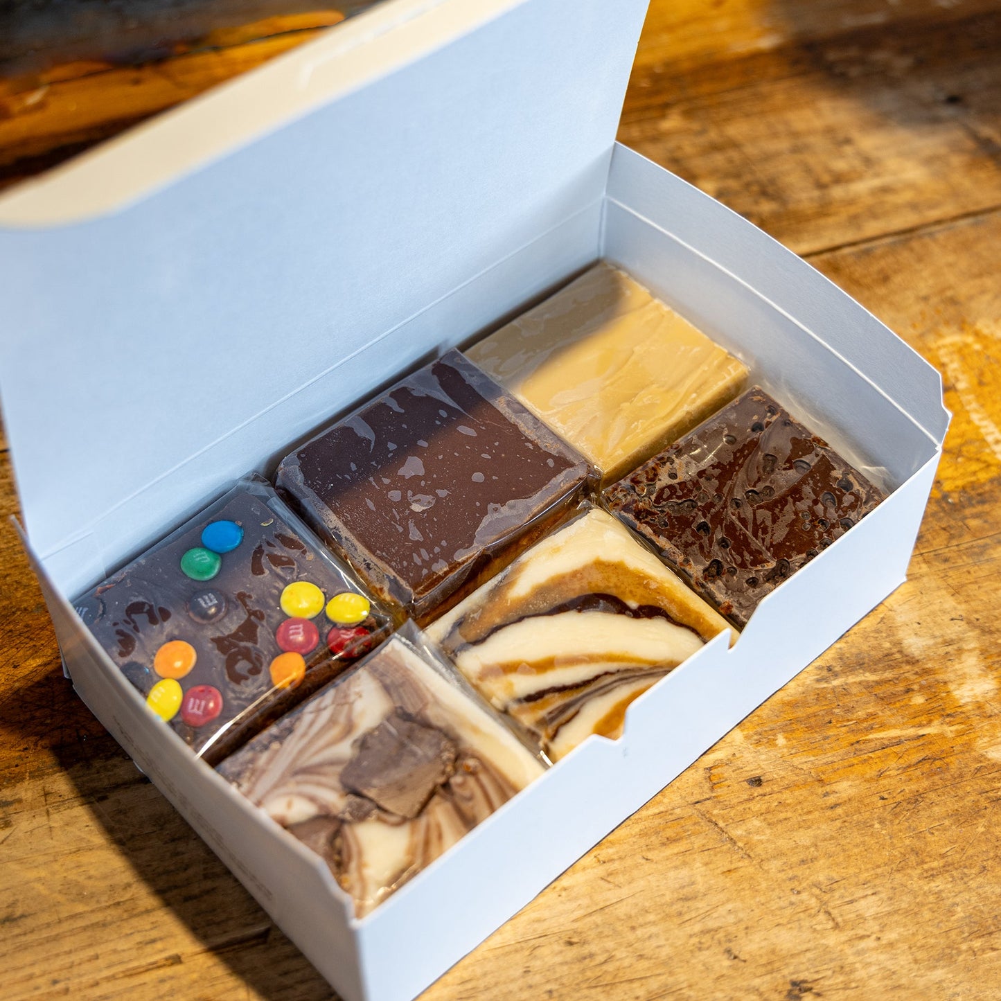 Fudge Sampler - Six Piece Custom Box