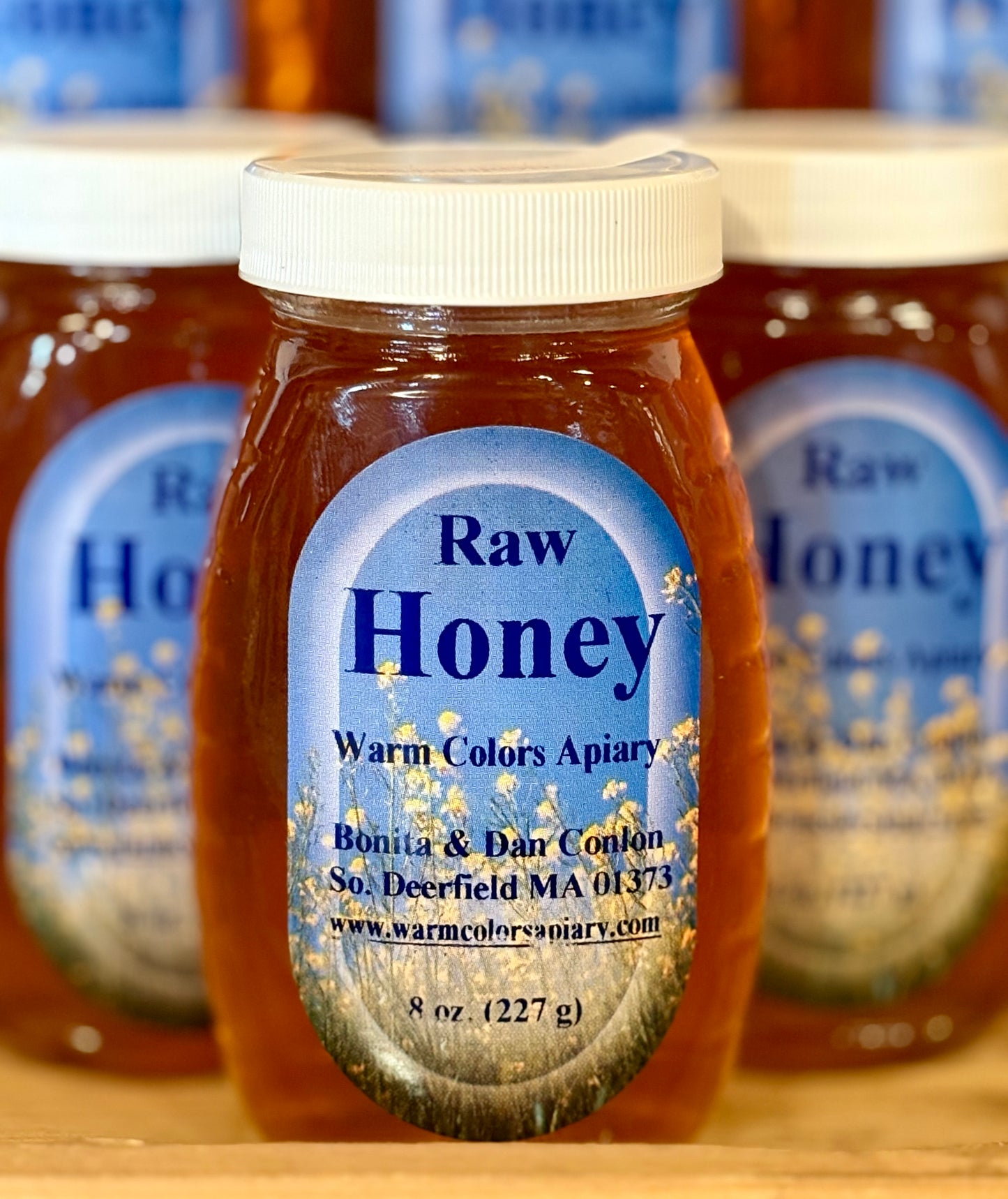 Honey-Raw 8 oz jar