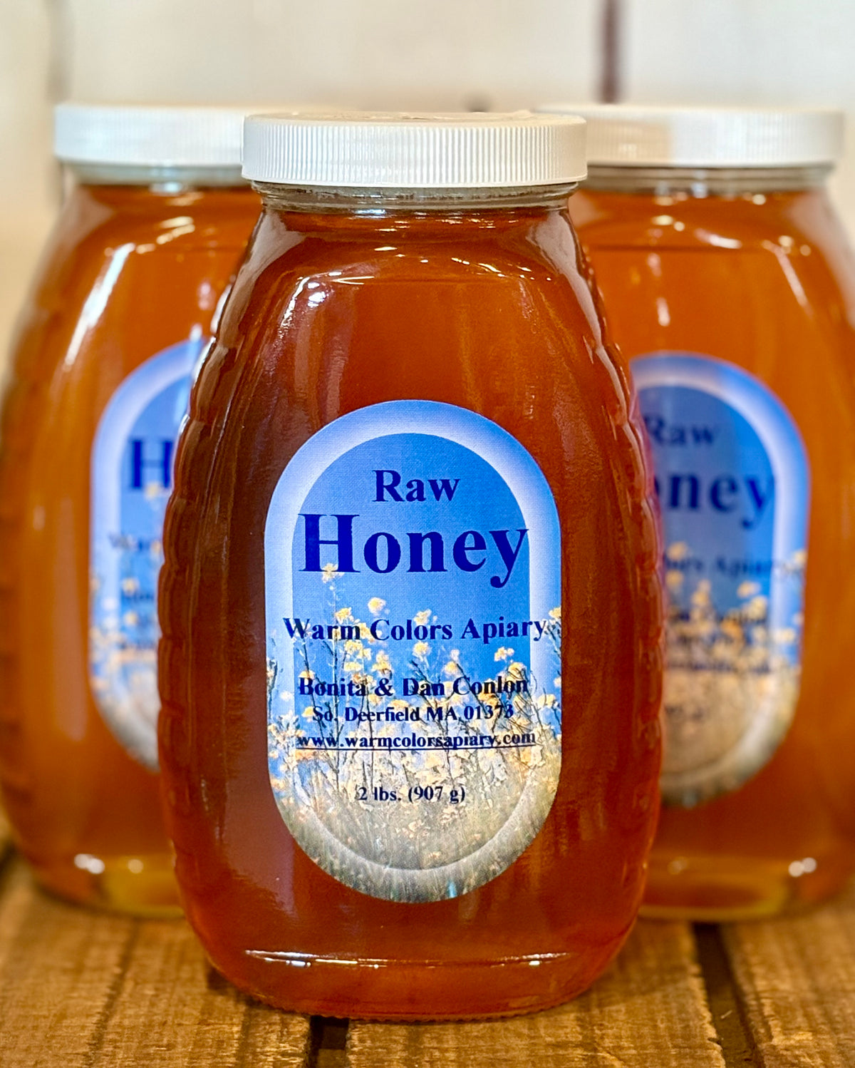 Honey-Raw 2 lb jar