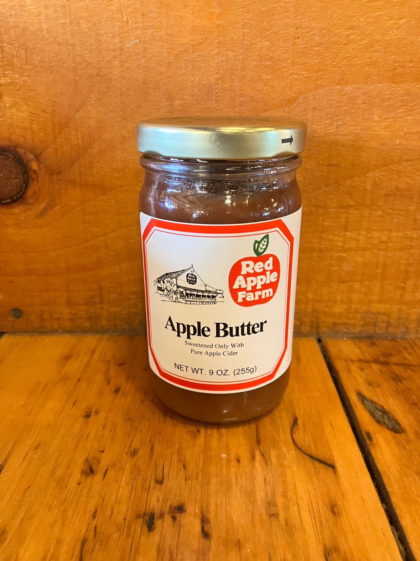 Apple Butter sweetened with pure apple cider 9oz