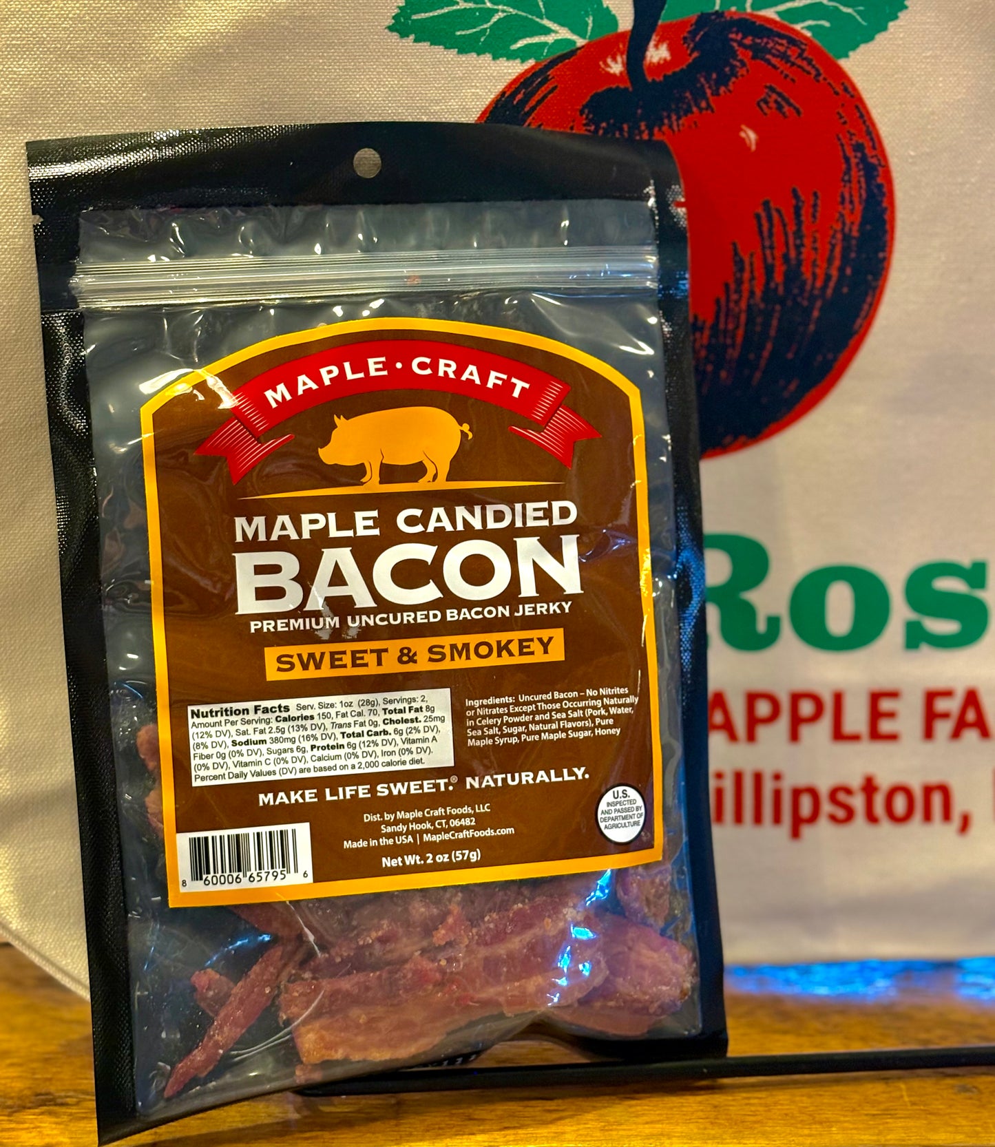Maple Craft Maple Candied Bacon 2 oz