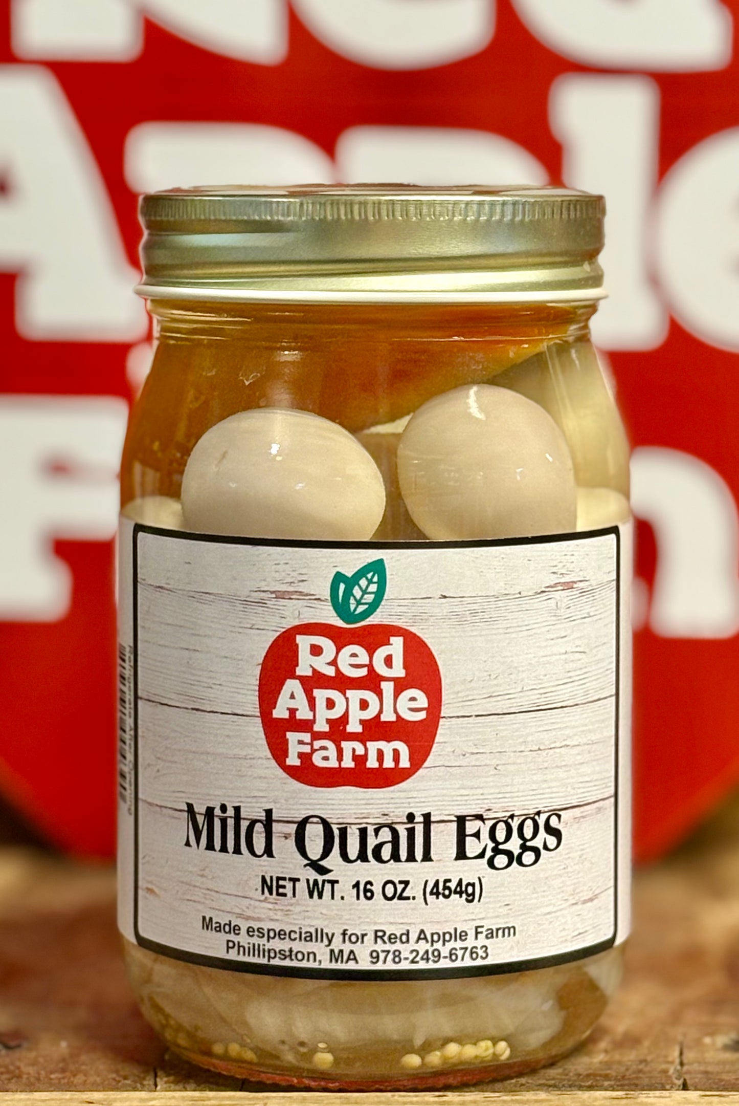 Mild Quail Eggs 16 oz jar