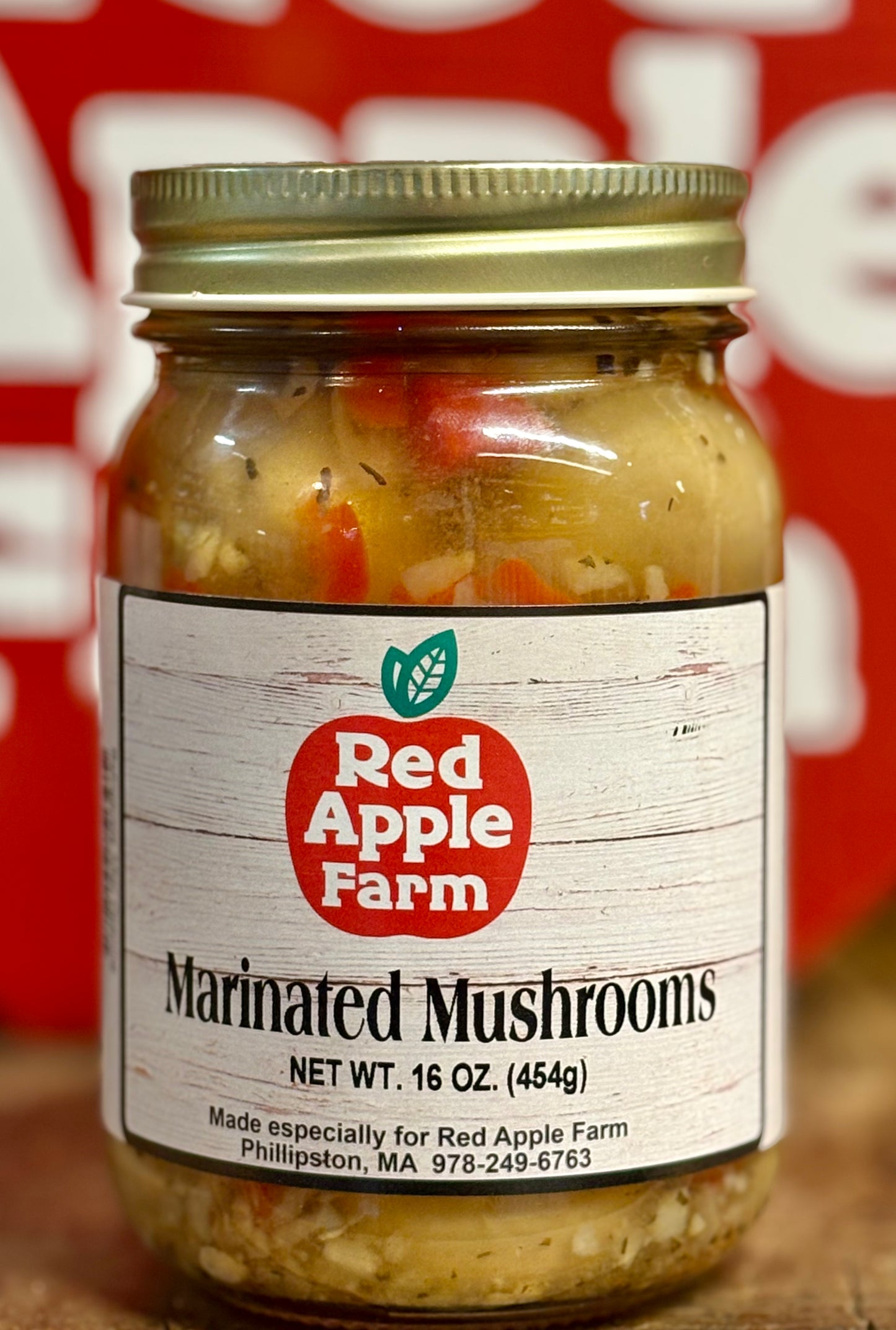 Marinated Mushrooms 16 oz jar