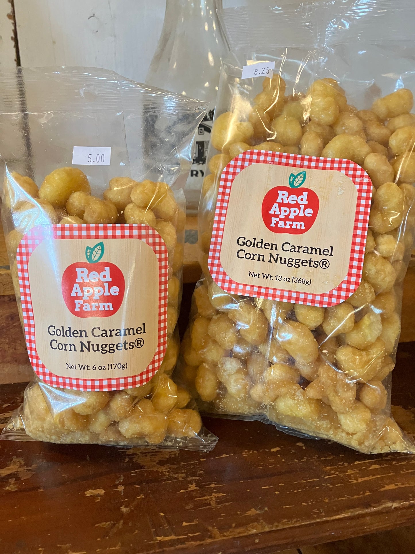 Golden Caramel Corn Nuggets