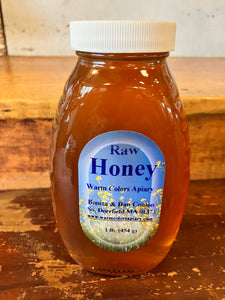 Honey-Raw 1 lb jar