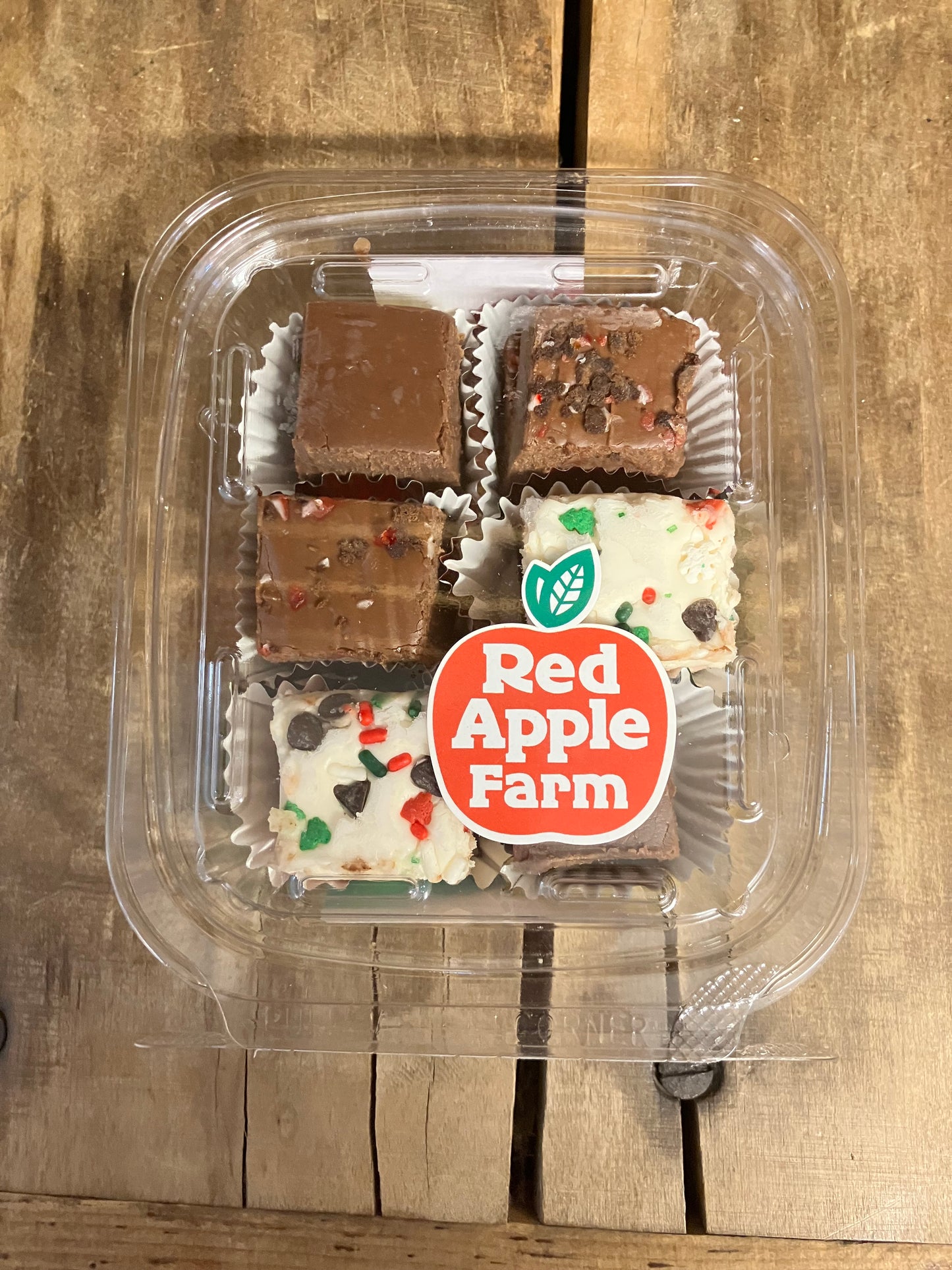 Holiday fudge mini sampler