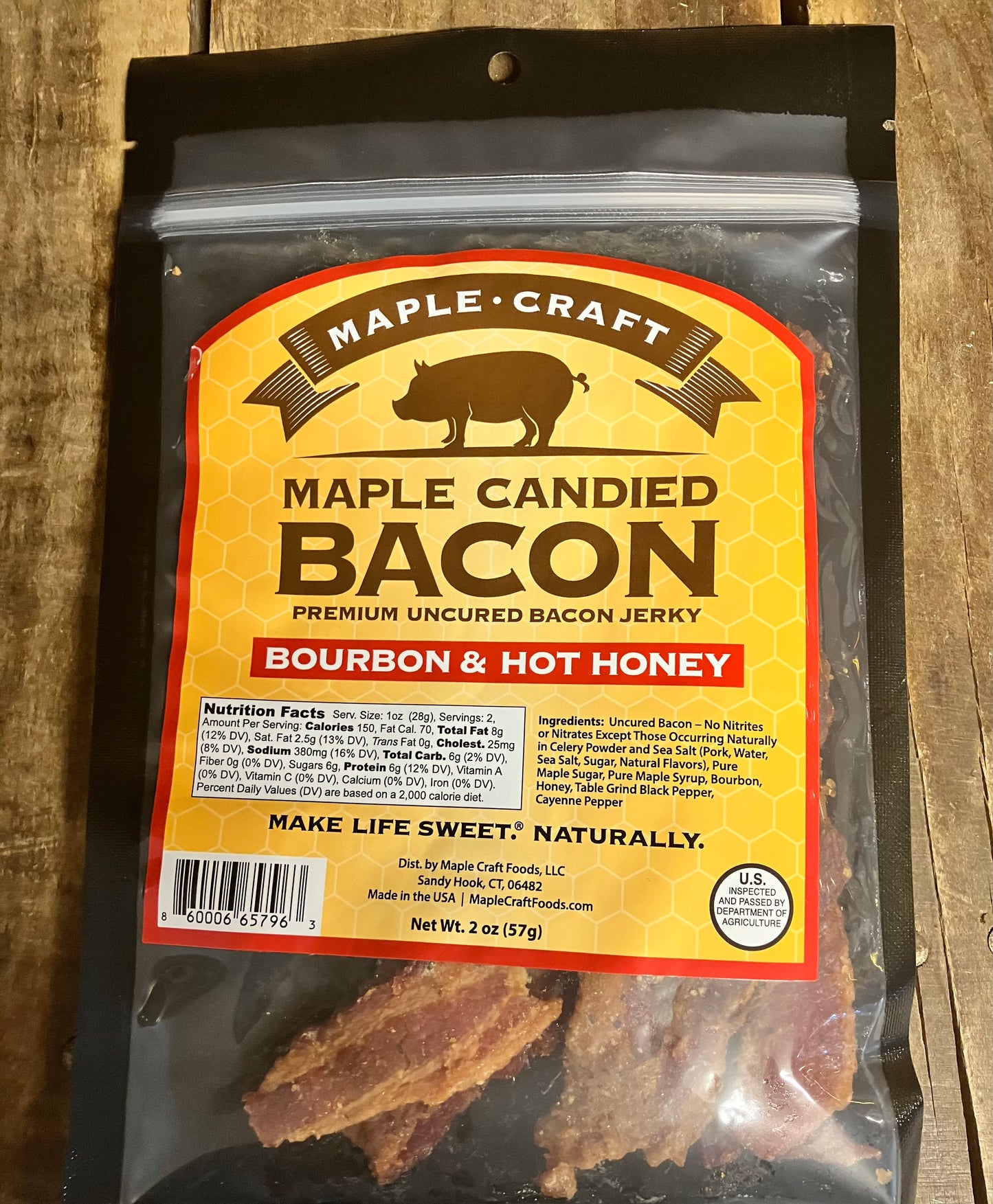Maple Craft Maple Candied Bacon 2 oz