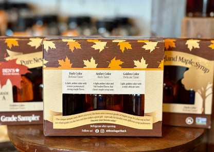 Pure New England Maple Syrup Sampler
