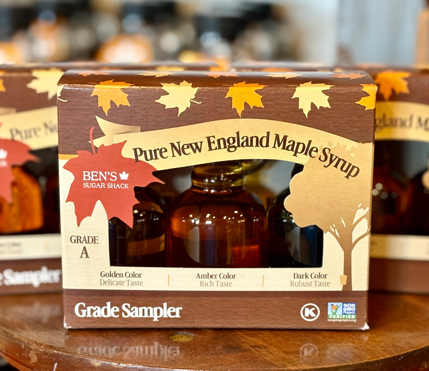 Pure New England Maple Syrup Sampler