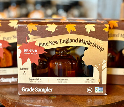 Pure New England Maple Syrup Sampler