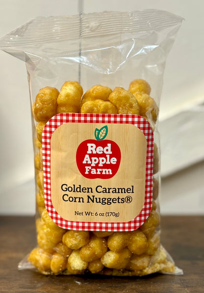 Golden Caramel Corn Nuggets
