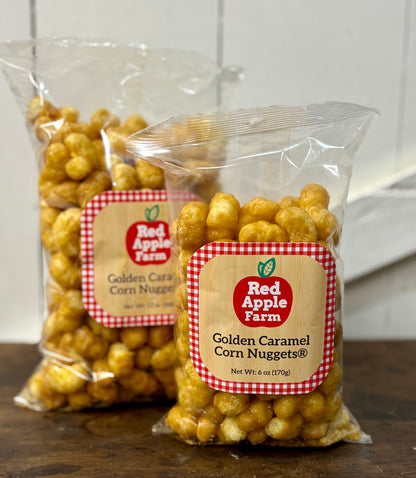Golden Caramel Corn Nuggets
