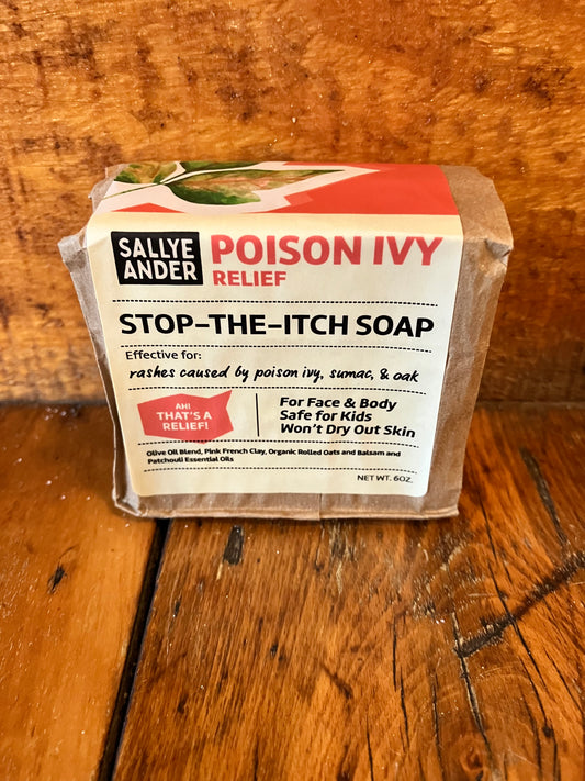 Sallyeander Poison Ivy Relief Soap
