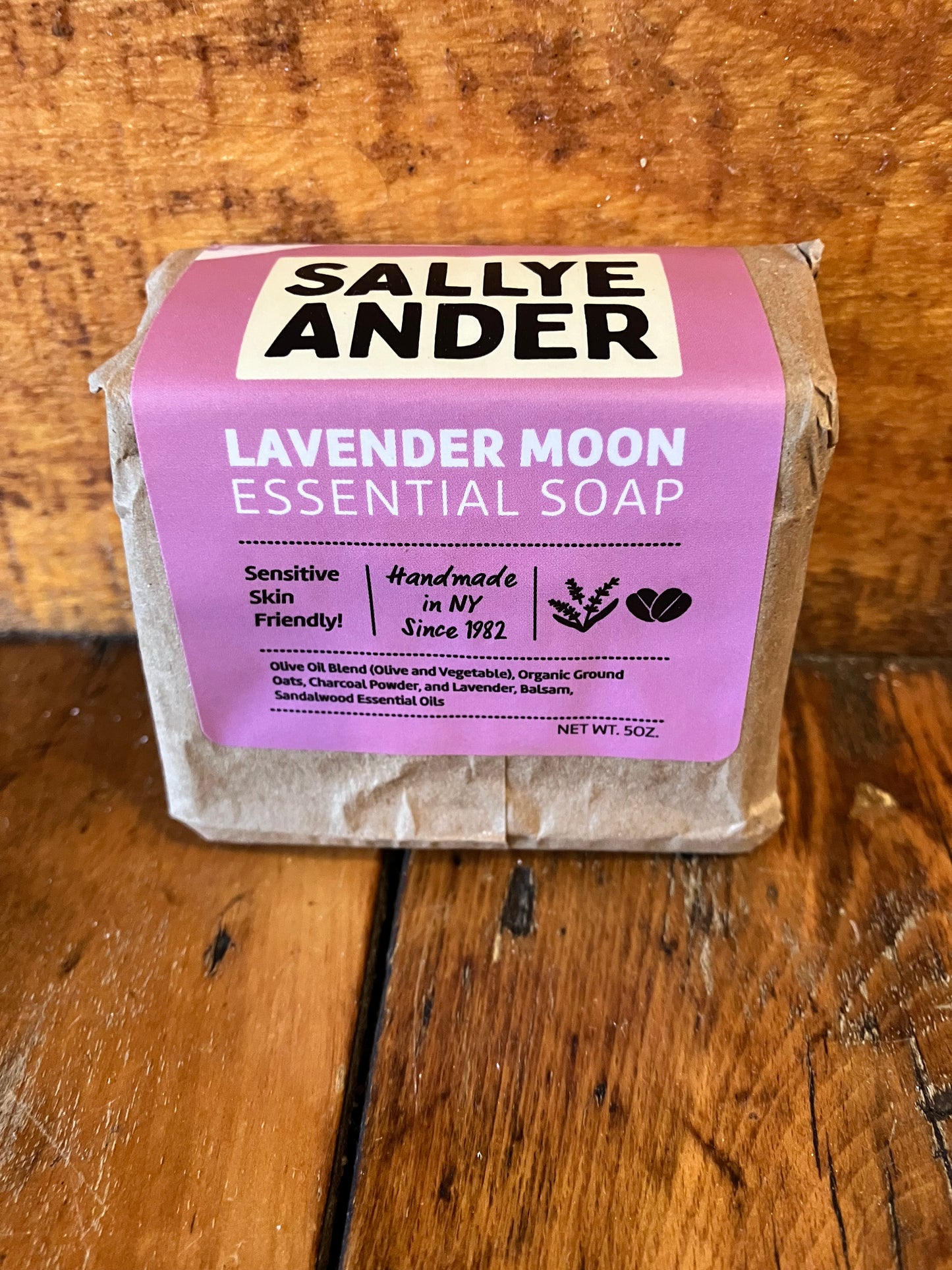 Sallyeander Lavender Moon Essential Soap