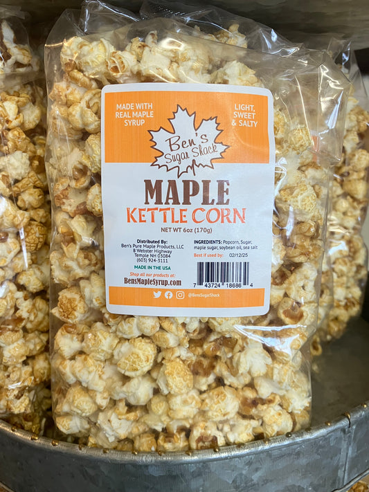 Maple Kettle Corn 6 oz.