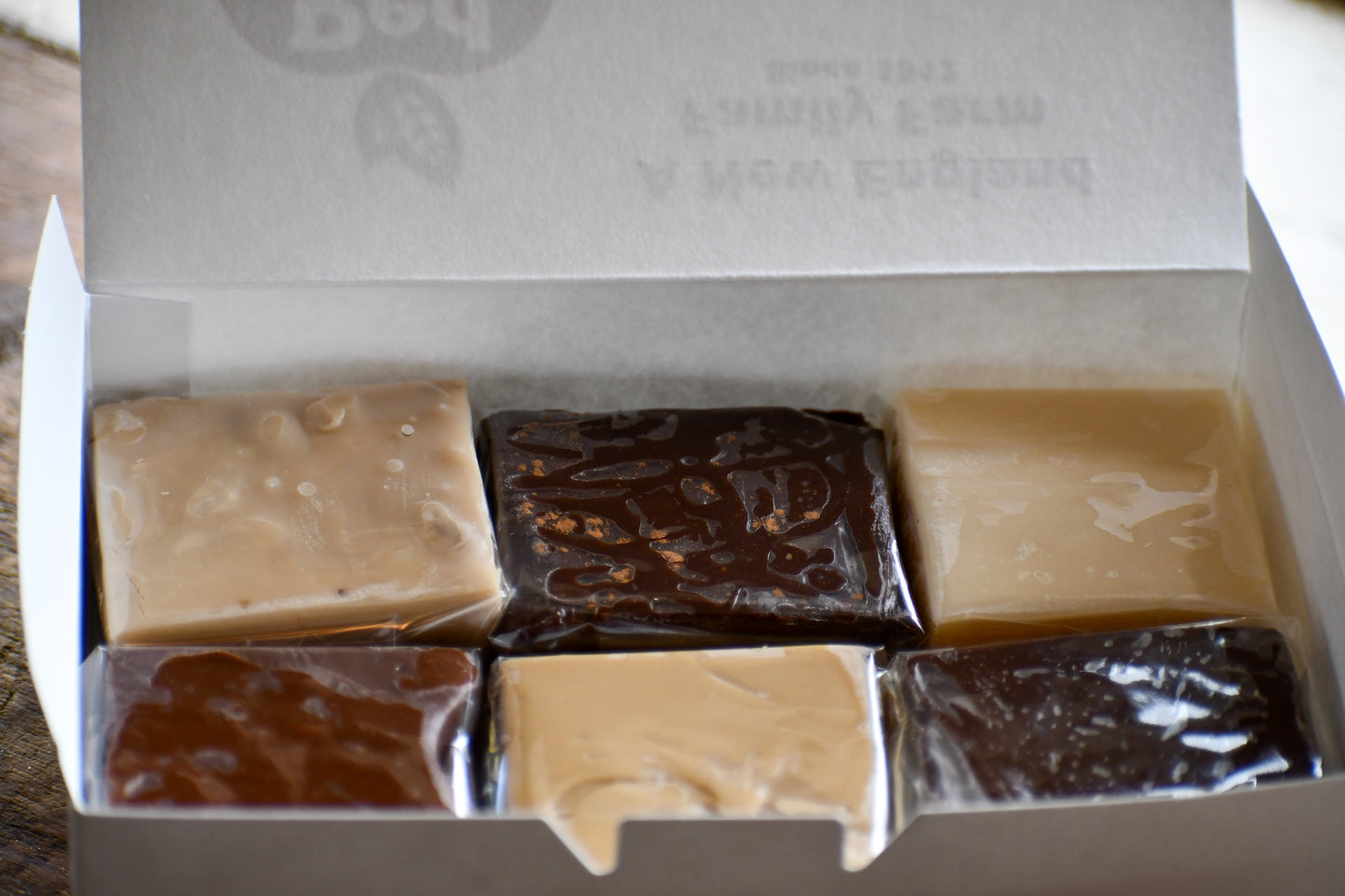 Fudge Sampler - Six Piece Custom Box