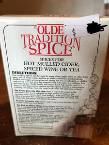 Olde Tradition Mulling Spices (Tea Bags)