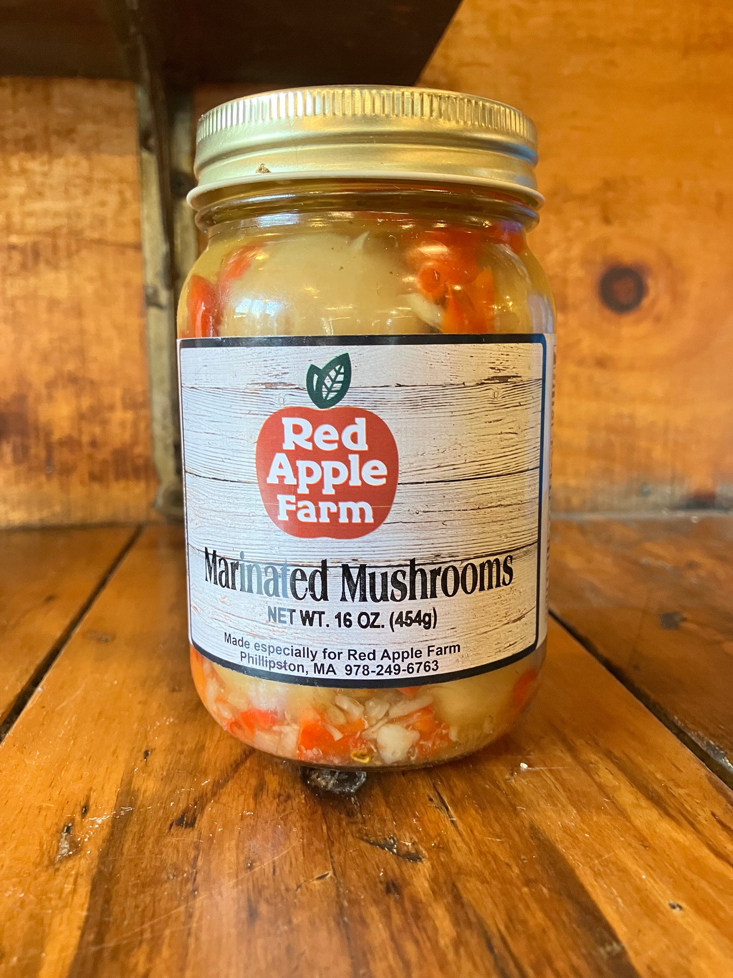 Marinated Mushrooms 16 oz jar