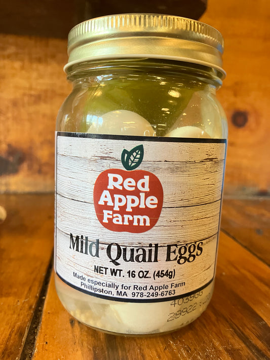 Mild Quail Eggs 16 oz jar