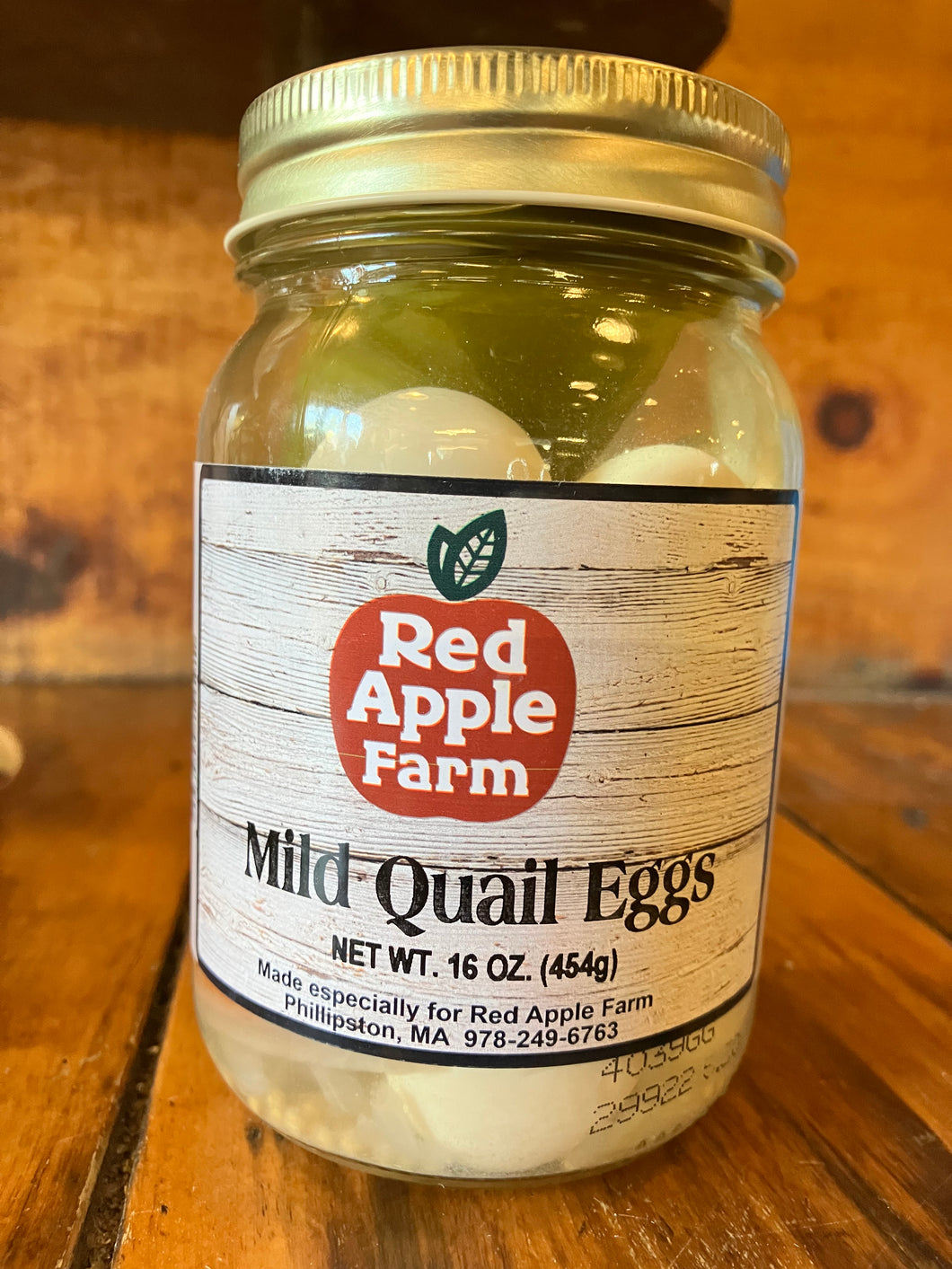 Mild Quail Eggs 16 oz jar
