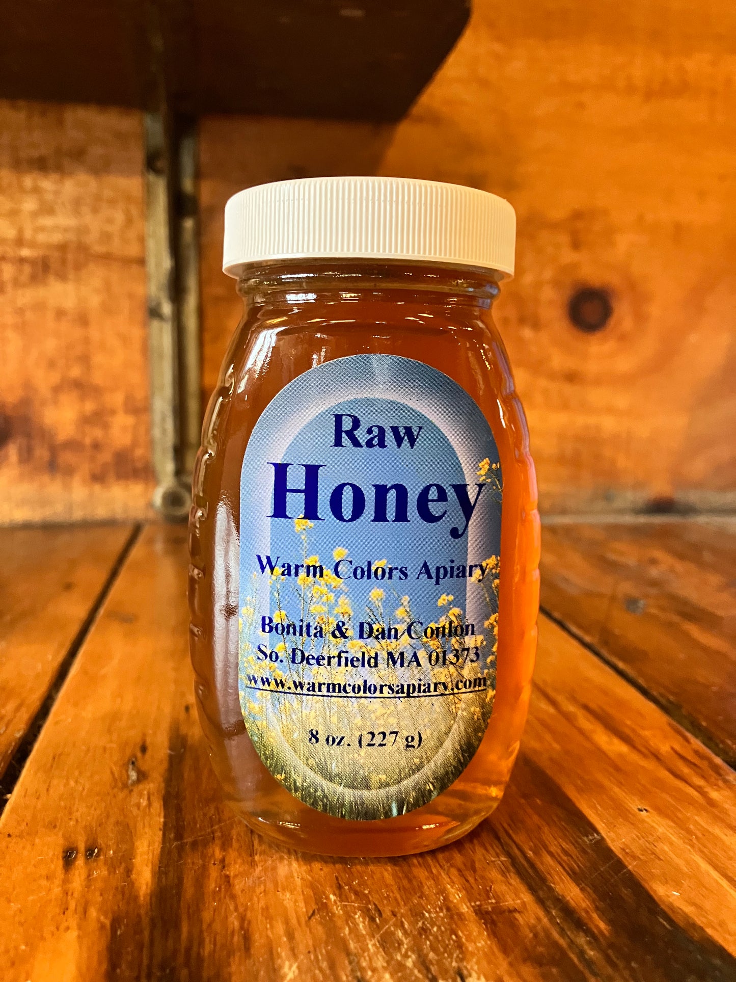 Honey-Raw 8 oz jar