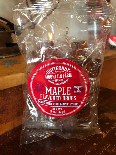 Maple flavored drops