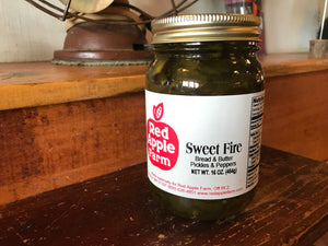 Sweet Fire Pickles 16 oz.